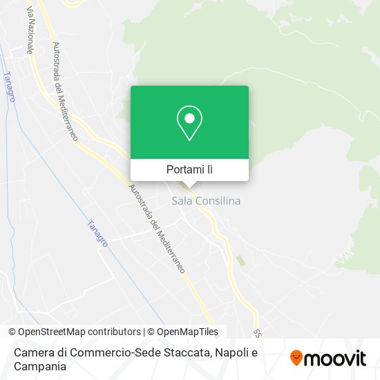 Mappa Camera di Commercio-Sede Staccata