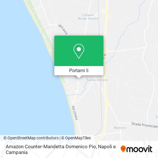 Mappa Amazon Counter-Mandetta Domenico Pio
