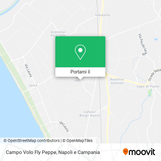 Mappa Campo Volo Fly Peppe