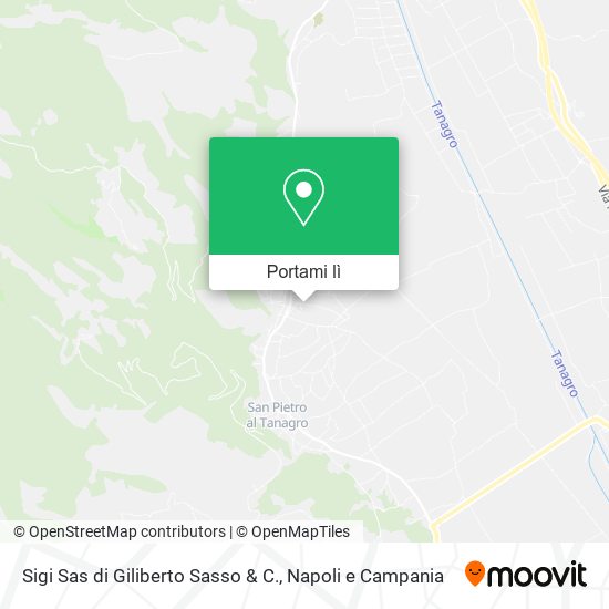 Mappa Sigi Sas di Giliberto Sasso & C.