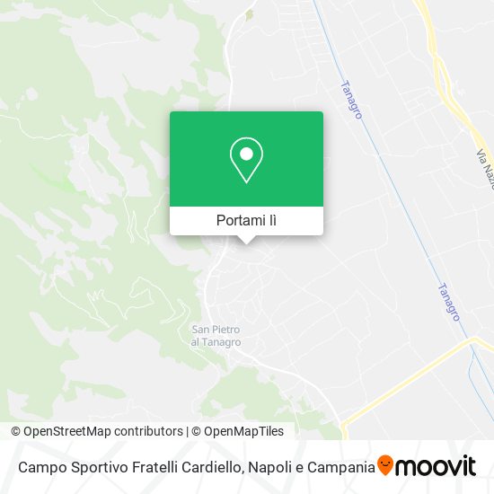 Mappa Campo Sportivo Fratelli Cardiello