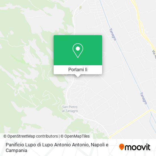 Mappa Panificio Lupo di Lupo Antonio Antonio