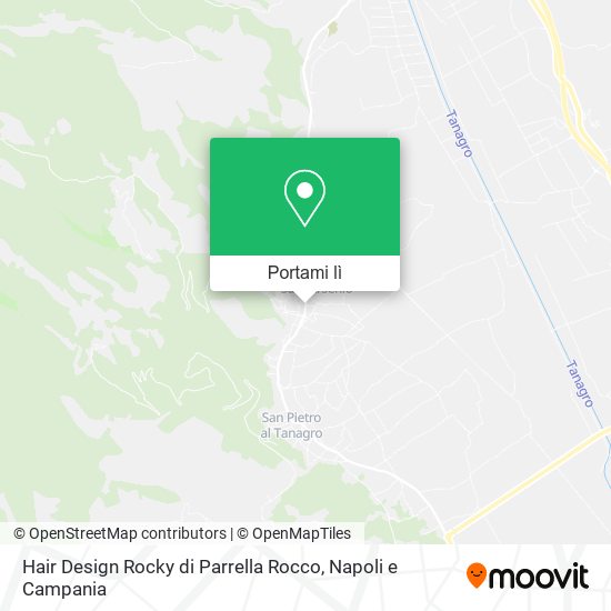 Mappa Hair Design Rocky di Parrella Rocco
