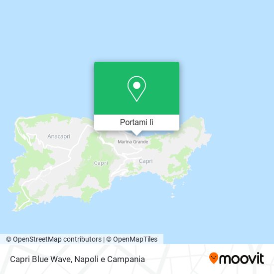 Mappa Capri Blue Wave
