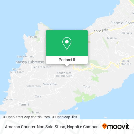 Mappa Amazon Counter-Non Solo Sfuso