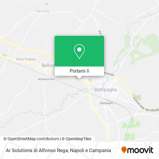 Mappa Ar Solutions di Alfonso Rega