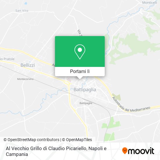 Mappa Al Vecchio Grillo di Claudio Picariello