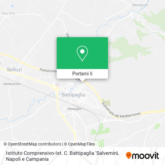 Mappa Istituto Comprensivo-Ist. C. Battipaglia 'Salveminì