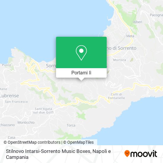 Mappa Stilnovo Intarsi-Sorrento Music Boxes