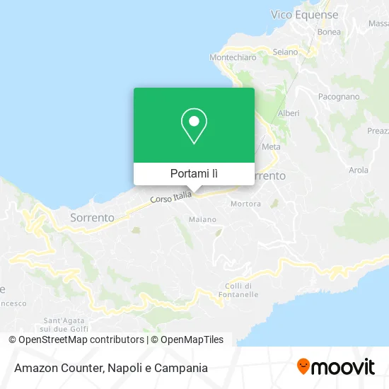 Mappa Amazon Counter