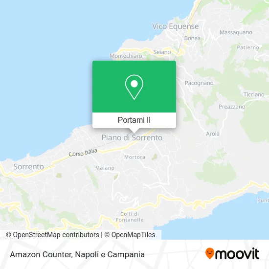 Mappa Amazon Counter