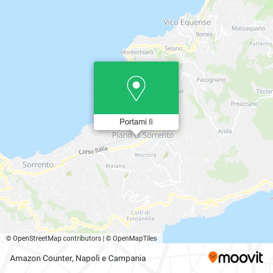 Mappa Amazon Counter