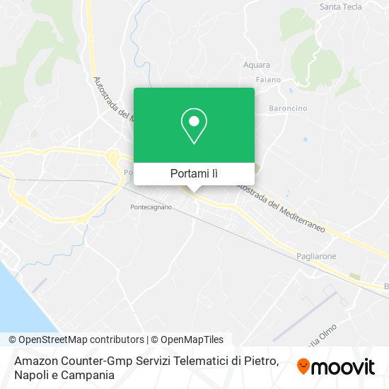 Mappa Amazon Counter-Gmp Servizi Telematici di Pietro
