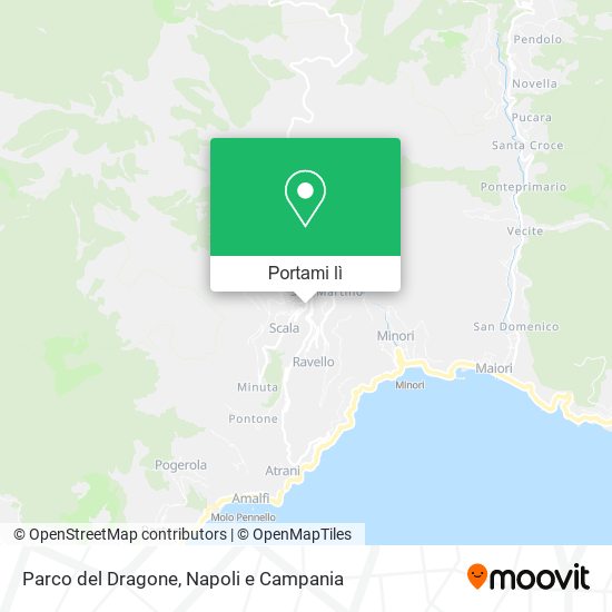 Mappa Parco del Dragone