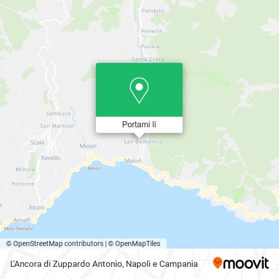 Mappa L'Ancora di Zuppardo Antonio