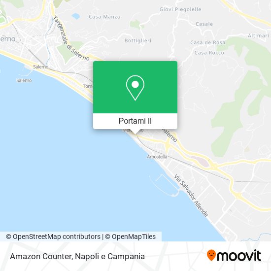 Mappa Amazon Counter