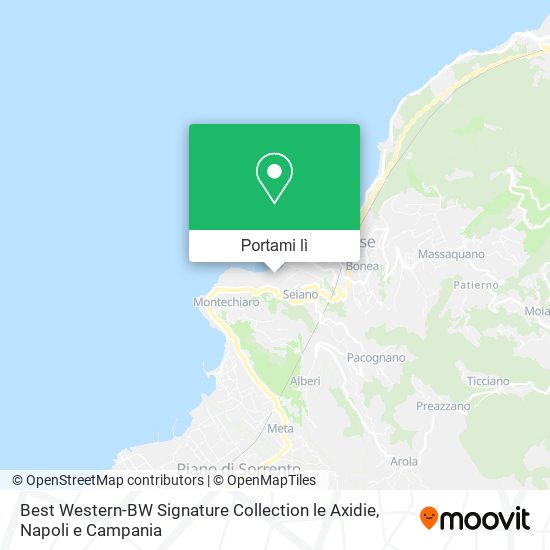 Mappa Best Western-BW Signature Collection le Axidie