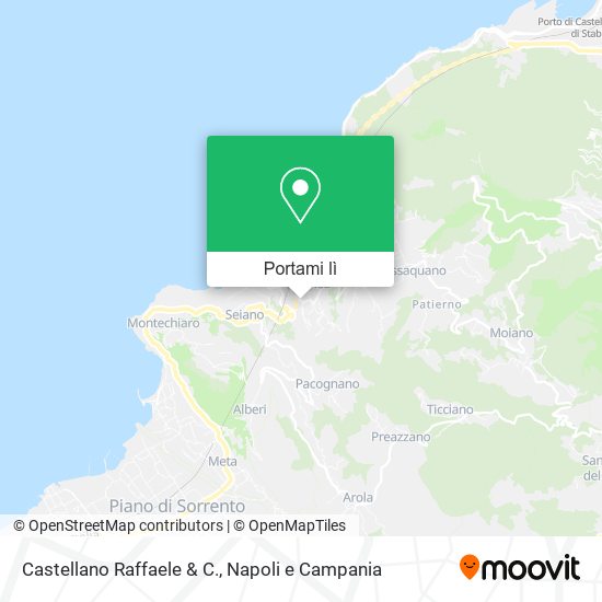 Mappa Castellano Raffaele & C.