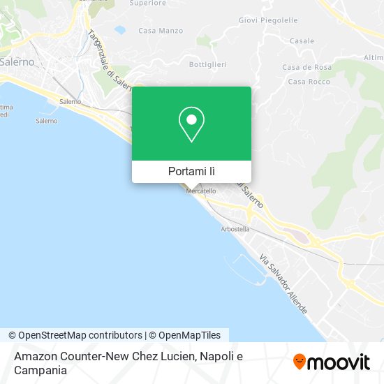 Mappa Amazon Counter-New Chez Lucien
