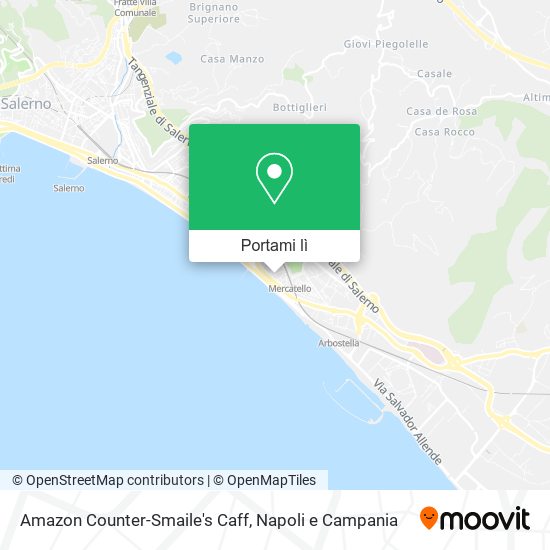 Mappa Amazon Counter-Smaile's Caff