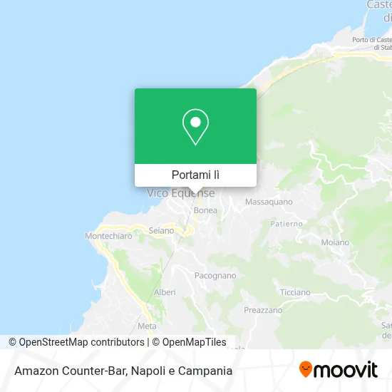 Mappa Amazon Counter-Bar