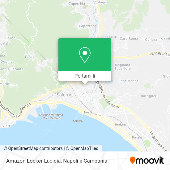 Mappa Amazon Locker-Lucidia