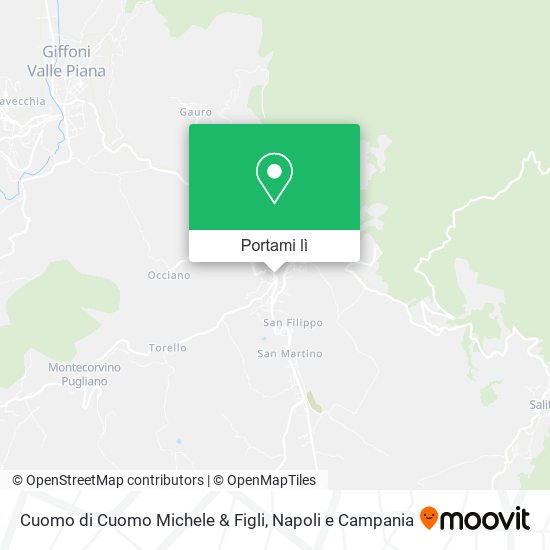 Mappa Cuomo di Cuomo Michele & Figli