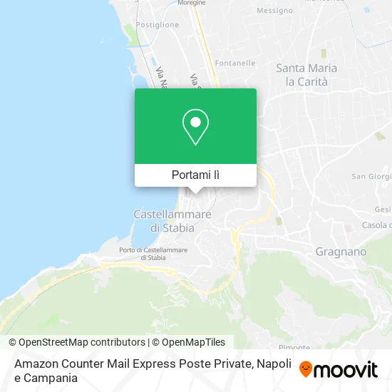 Mappa Amazon Counter Mail Express Poste Private