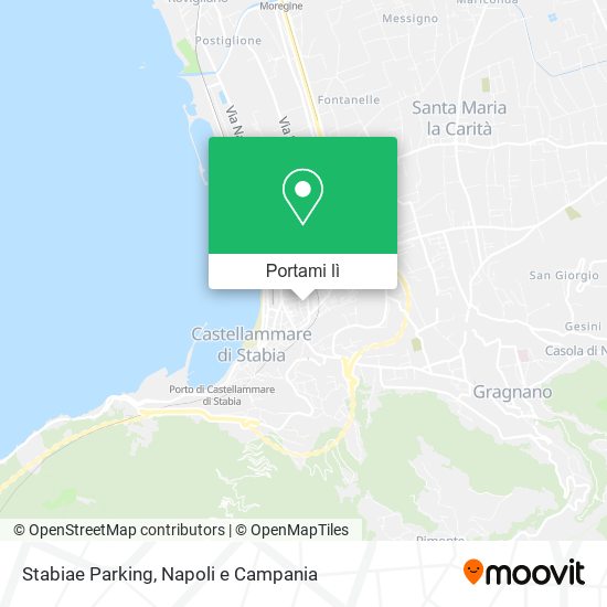 Mappa Stabiae Parking