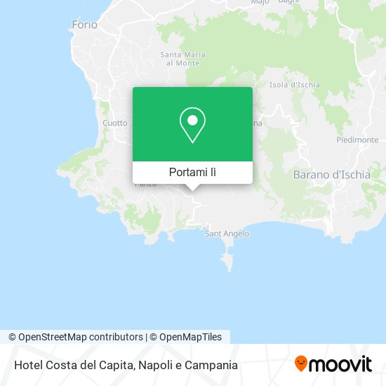 Mappa Hotel Costa del Capita
