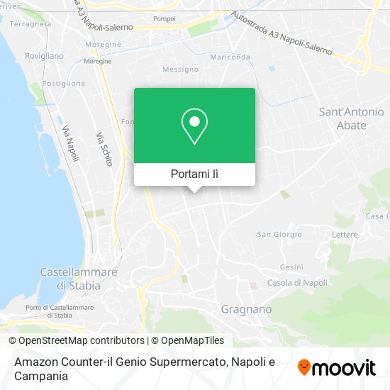Mappa Amazon Counter-il Genio Supermercato