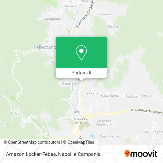 Mappa Amazon Locker-Febea