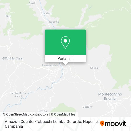 Mappa Amazon Counter-Tabacchi Lemba Gerardo
