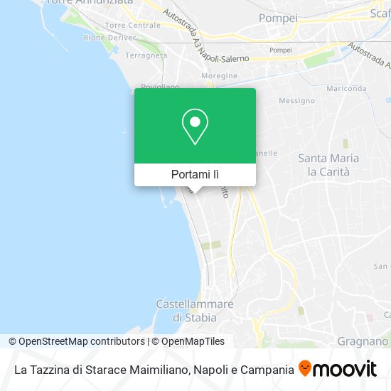 Mappa La Tazzina di Starace Maimiliano