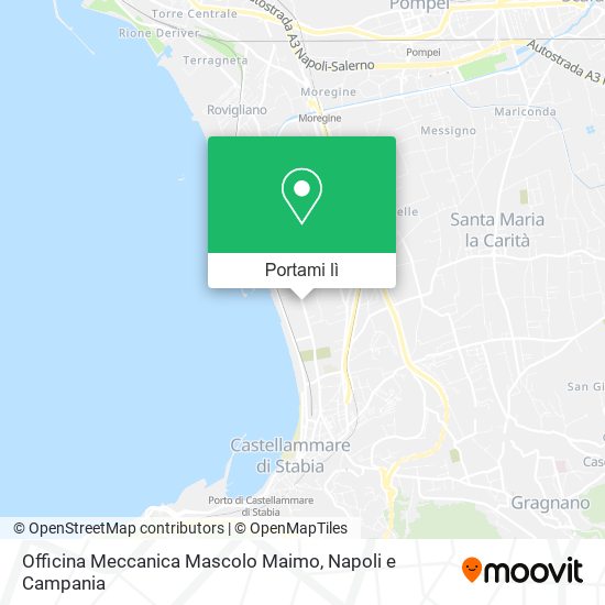 Mappa Officina Meccanica Mascolo Maimo