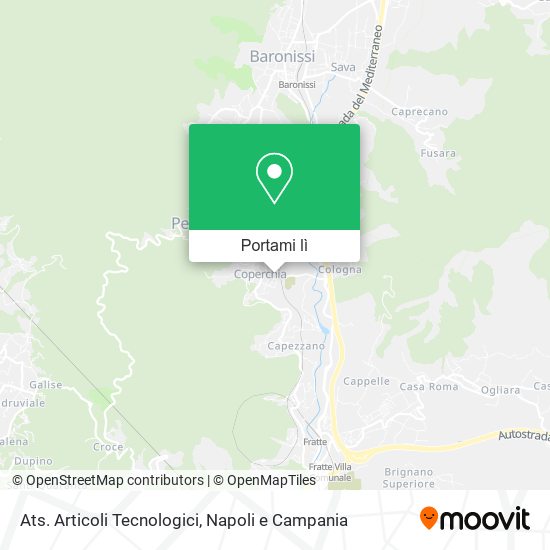 Mappa Ats. Articoli Tecnologici