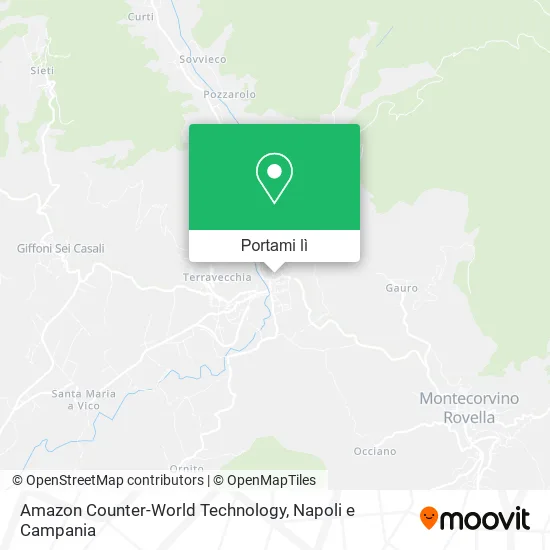 Mappa Amazon Counter-World Technology