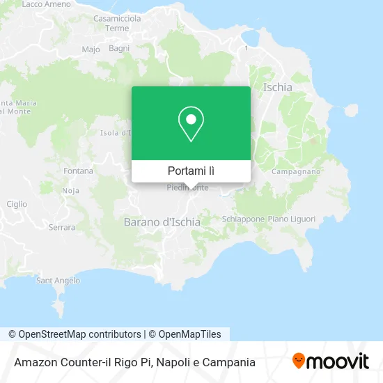 Mappa Amazon Counter-il Rigo Pi