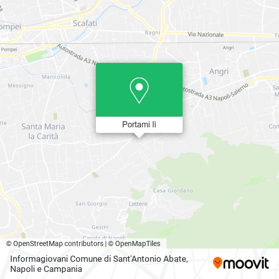 Mappa Informagiovani Comune di Sant'Antonio Abate