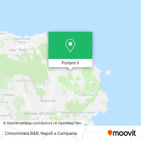 Mappa L'Innominata B&B