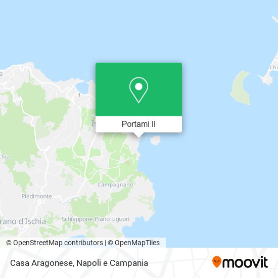 Mappa Casa Aragonese