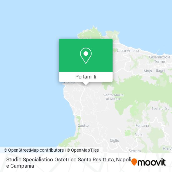 Mappa Studio Specialistico Ostetrico Santa Resittuta