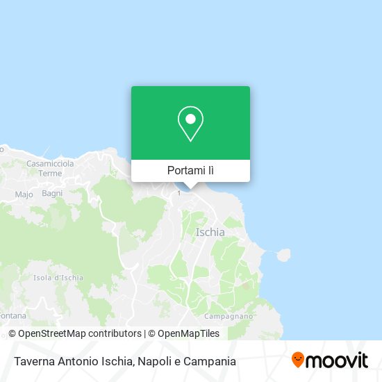 Mappa Taverna Antonio Ischia