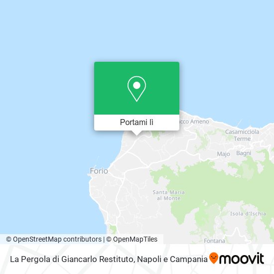 Mappa La Pergola di Giancarlo Restituto
