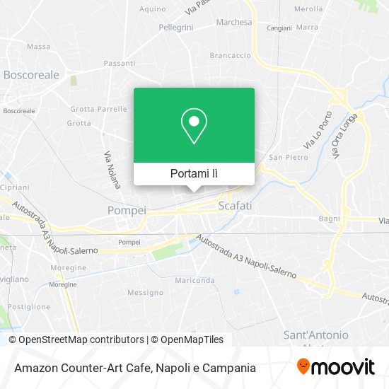 Mappa Amazon Counter-Art Cafe