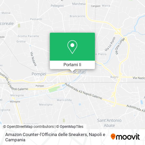 Mappa Amazon Counter-l'Officina delle Sneakers