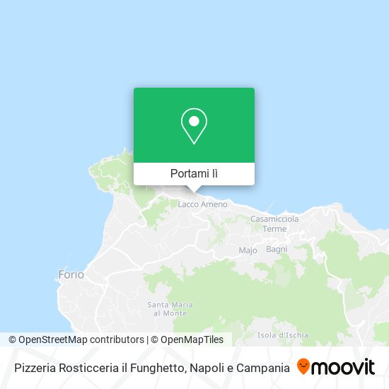 Mappa Pizzeria Rosticceria il Funghetto