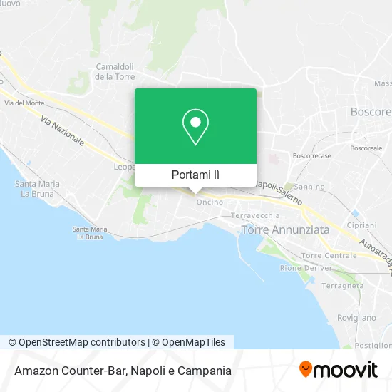 Mappa Amazon Counter-Bar