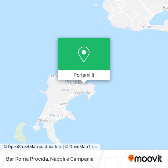 Mappa Bar Roma Procida