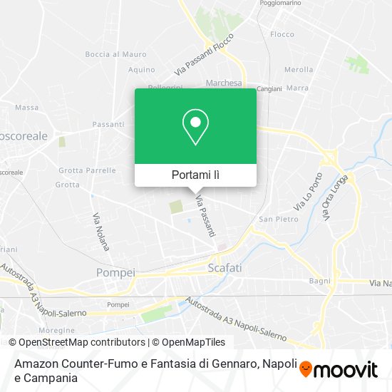 Mappa Amazon Counter-Fumo e Fantasia di Gennaro